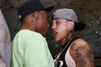 JLeon Love and Gabriel Rosado