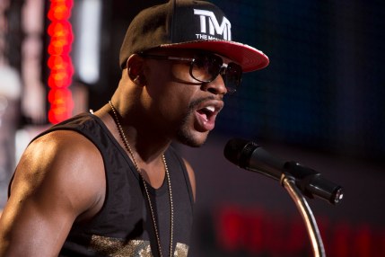 Mayweather starting chant