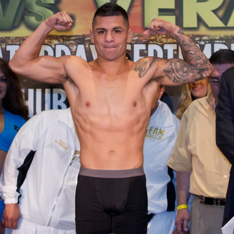 BOXING: Julio Cesar Chavez Jr. vs Bryan Vera Weigh-In