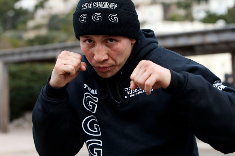 Gennady Golovkin (GGG) road work in Monaco