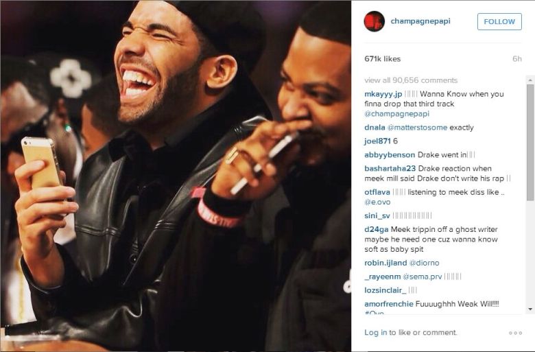 Drake_MeekMillresponse