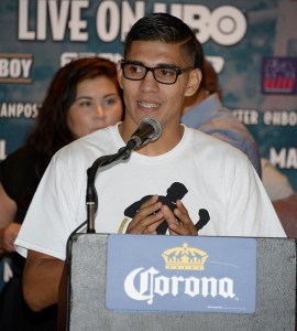 Oct 1,2015.  CarsonCA. MATTHYSSE VS. POSTOL FINAL PRESS CONFERENCE.Photo by Gene Blevins/Hogan Photos