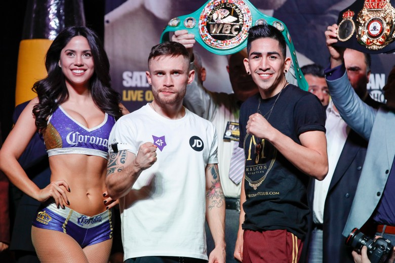 Carl Frampton vs Leo Santa Cruz