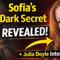 Julia Doyle as Sofia in FROM Season 4 Episode 1 thumbnail featuring the shocking “Dark Secret Revealed” twist and exclusive interview